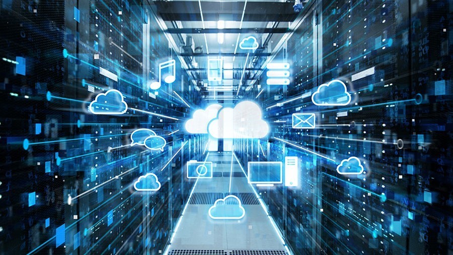 Cloud servers storing numerous types of data