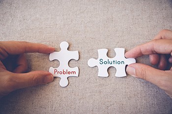 problem and solution fit together like a puzzle
