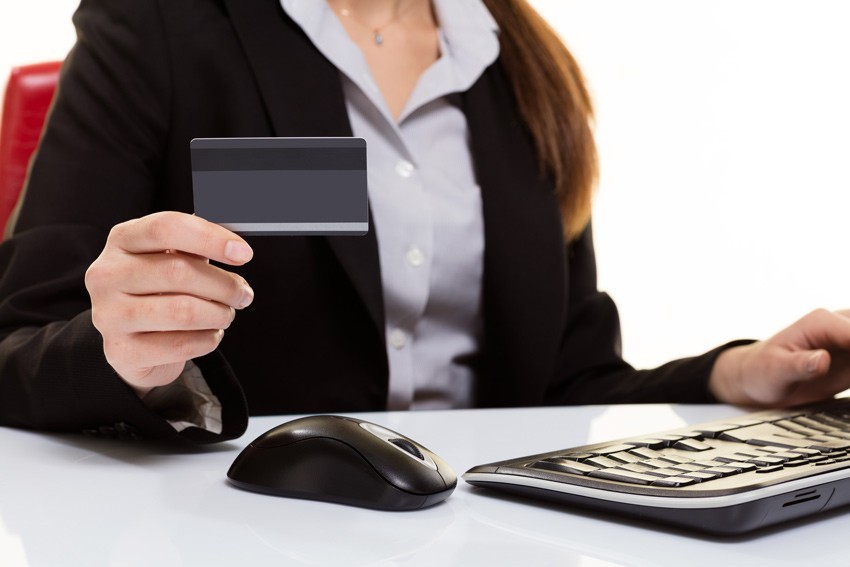 Making an online credit card purchase