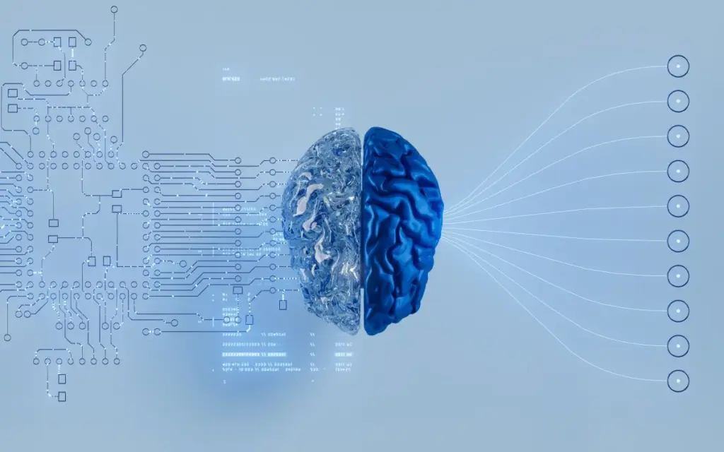 Digital brain illustration representing modern approaches to critical thinking