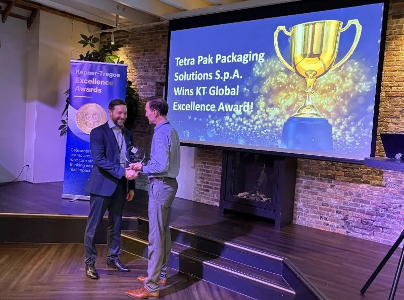 Tetra Pak wins fifth consecutive Kepner-Tregoe Excellence Award for Service Operations